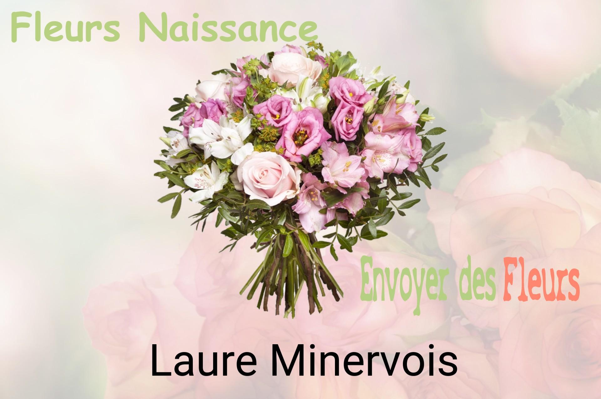 Bouquet de fleurs de naissance livré à Laure-Minervois