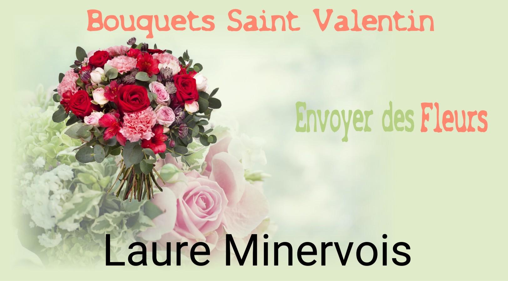 Roses de Saint-Valentin livrées à Laure-Minervois